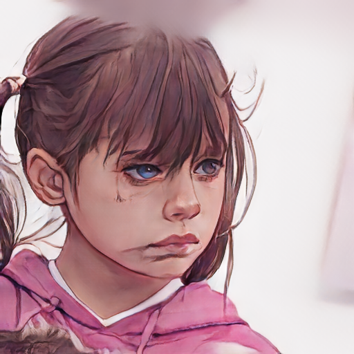 Anime-style conversion output from the AI pipeline.